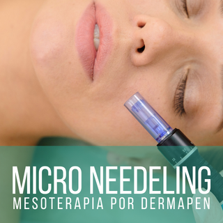 Microneedling facial